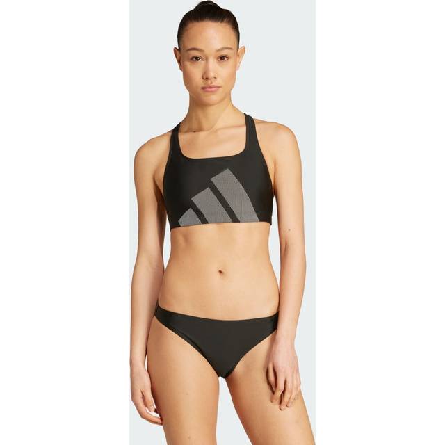 adidas Big Bars C-back Bikini Sett - Black