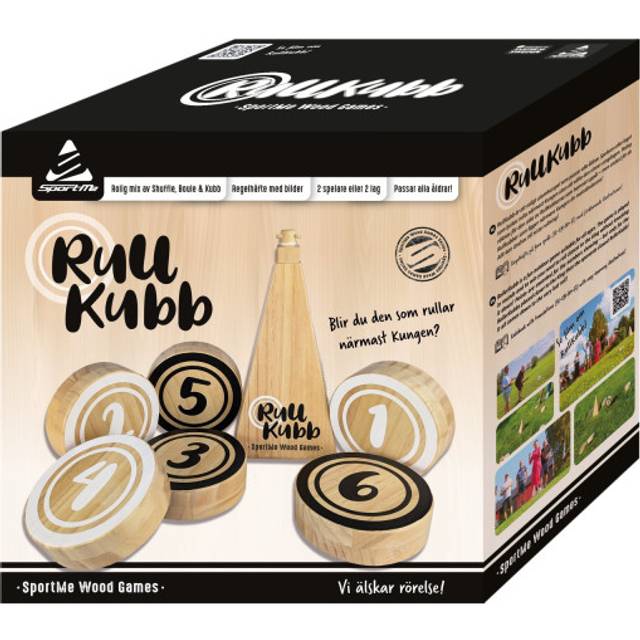 SportMe Rullkubb Wood No Size Sommerlek