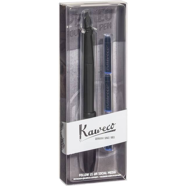 Kaweco Perkeo Fyllepenn Pack M All Black