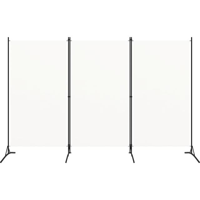 vidaXL 3 Panels White - bild 2