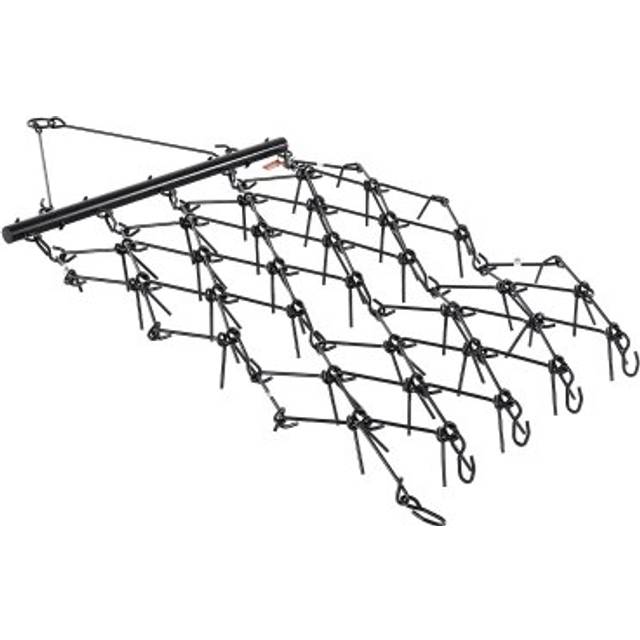 VEVOR Slepeharv 1.2 m x 1.7 m Kjedeharv 80 Skarpe Tenner
