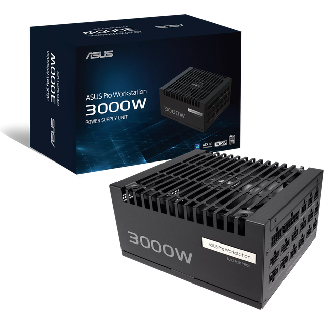 ASUS Pro WS 3000P ATX 3.1 Platinum Strømforsyningsenhet