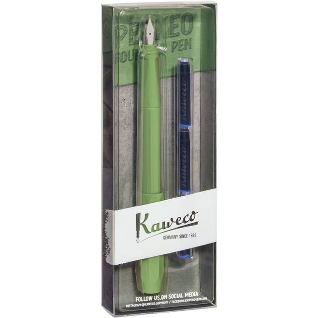 Kaweco Kaweco Perkeo Fyllepenn Pack M 0.9mm Jungle Green