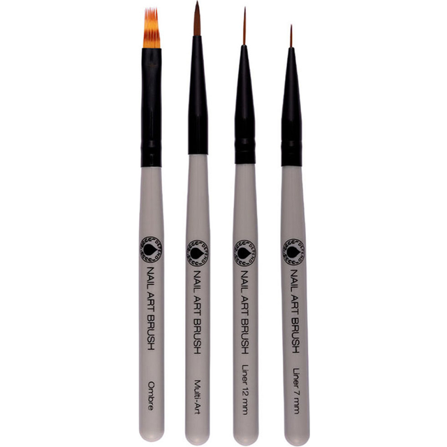 Depend Nail Art Brush Kit 4-Pack