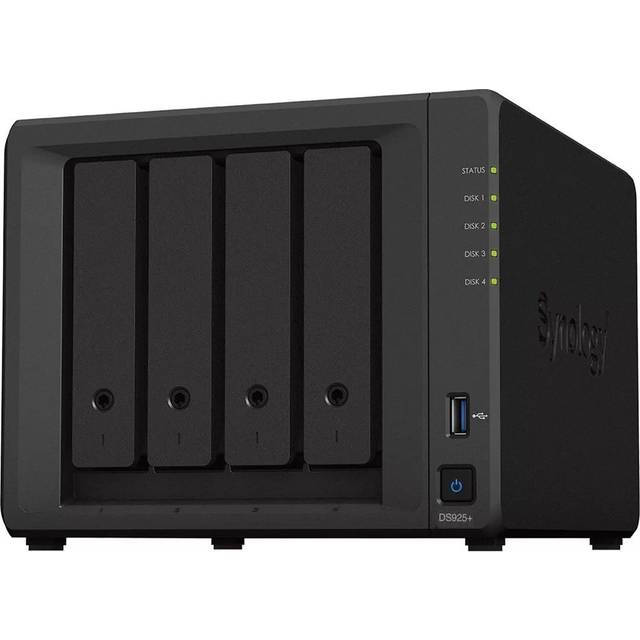 Synology Disk Station DS925 Plus 4 Buttons NAS
