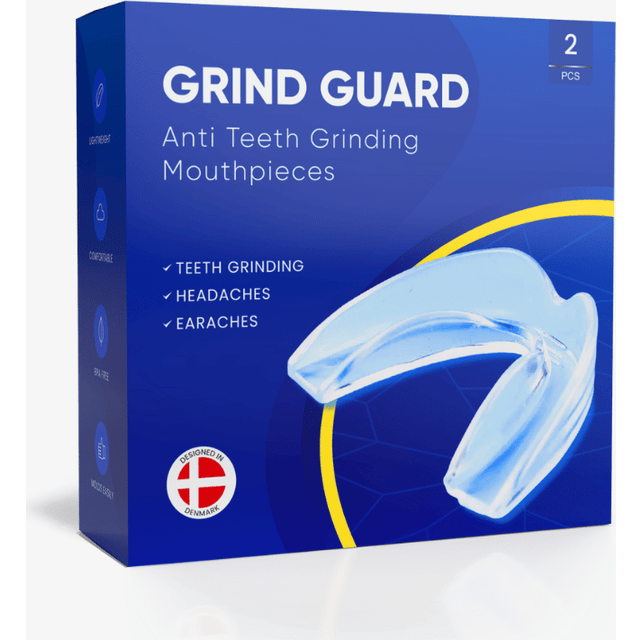 Nattelyst Grind Guard Bitesskinne Mot Tannsliping -