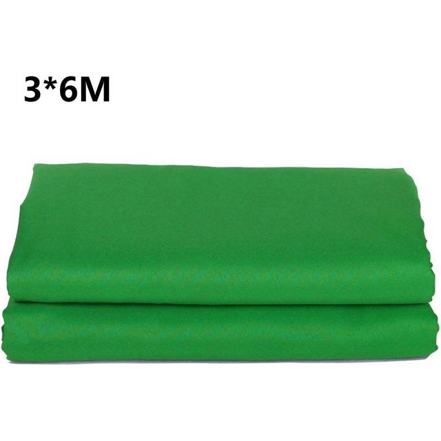 INCOVER 3 x 6 m Green Screen Bakgrunn Grønn
