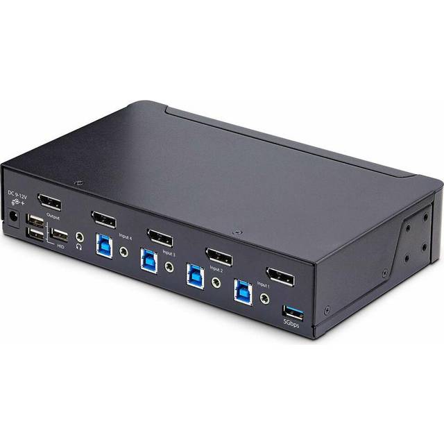 StarTech 4-Port DisplayPort 1.4 KVM Switch D86A2-4-PORT-8K-KVM