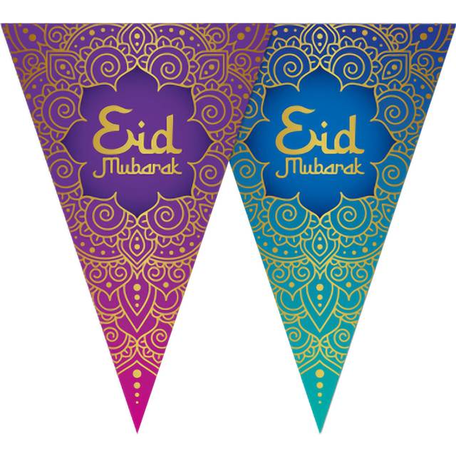 Globos Vimpelgirlander Eid Mubarak