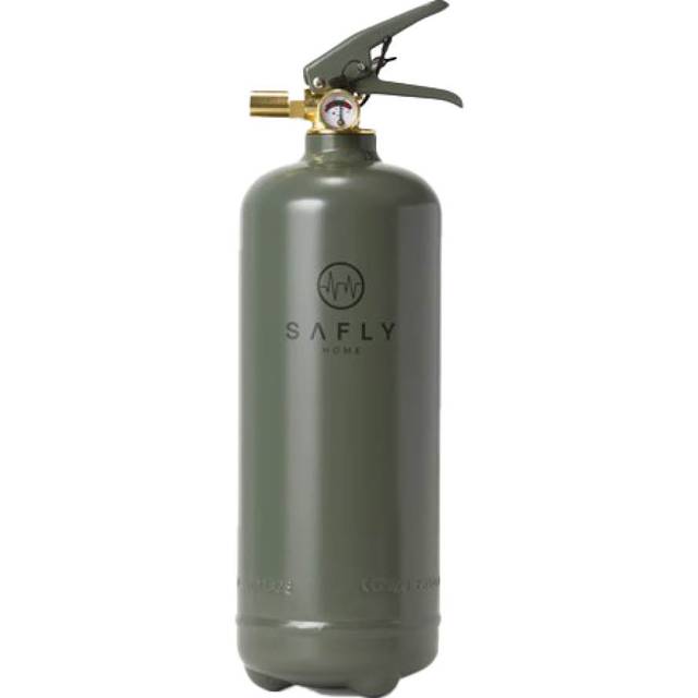 Safly Brannslukningsapparat 2 Kg Grønn