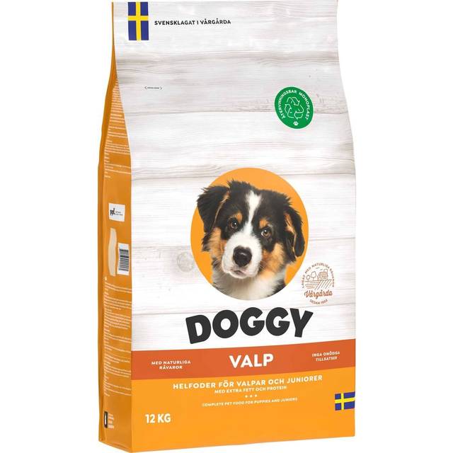 DOGGY Puppy Tørrfôr Til Hunder 12 Kg