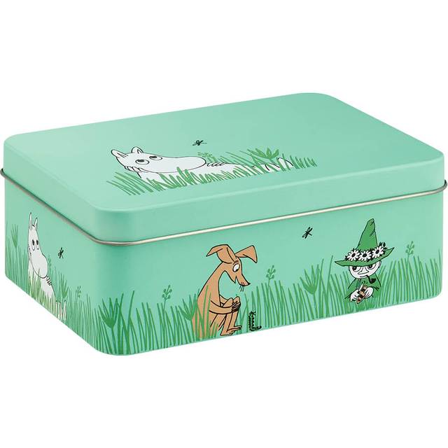 Muurla Mummi Metallboks Gutter 14.5x10.5 cm Grønn Kakeboks