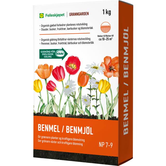 Benmel Granngården Krav 1kg