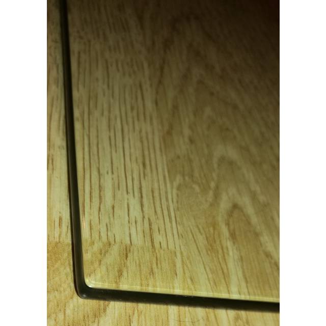 Helmin Glassplate Underlagsplate Gulvplate 95 x 50 cm