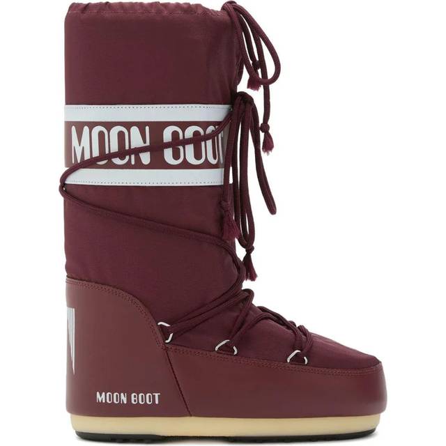 Moon Boot Kids Icon Boots - Maroon/Red