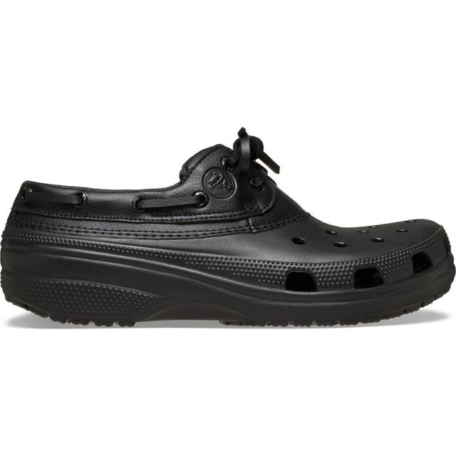 Crocs Classic Boat Shoe Unisex - Black/Black