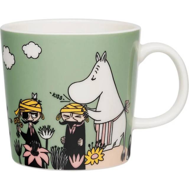 Moomin Arabia Omtanke Mummikopp 30 cl Grønn Kopp