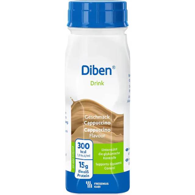 Diben Drink Næringsdrikk Cappuccino 4 x 200 ml