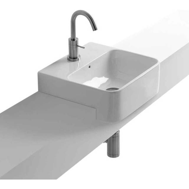 Lavabo 35 Servant 35x35 cm Hvit