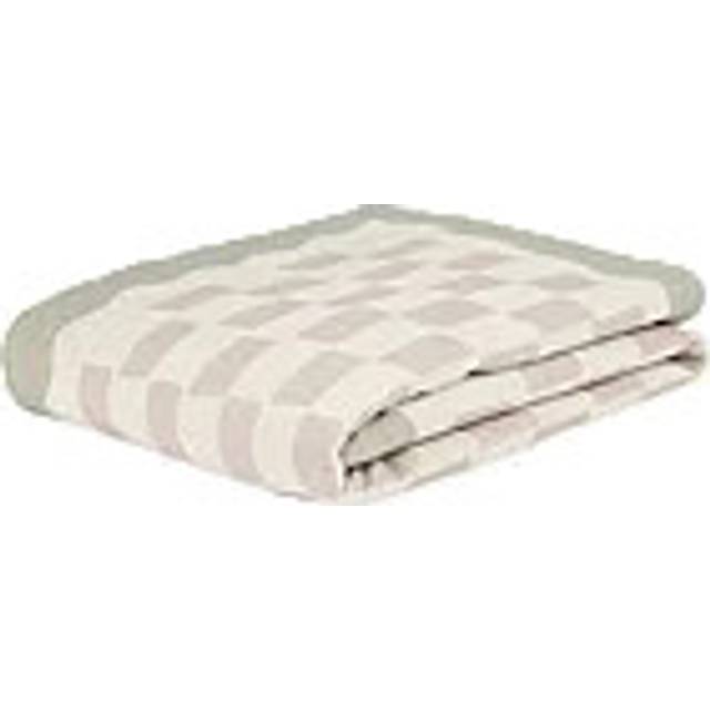 Nobodinoz Vibes Quilt In French Linen 115x145 Cream Silkedyne