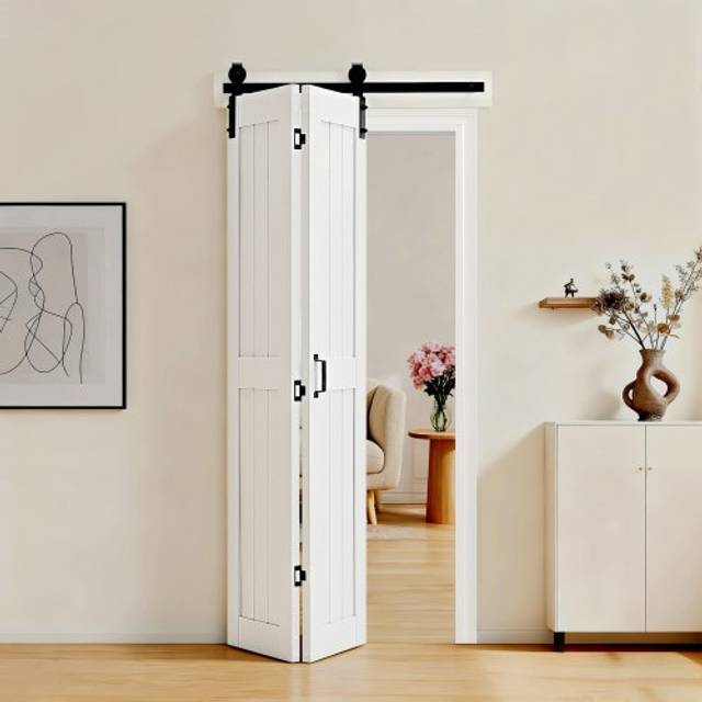 VEVOR Låve 914 2134 mm MDF Foldedør (91.4x)
