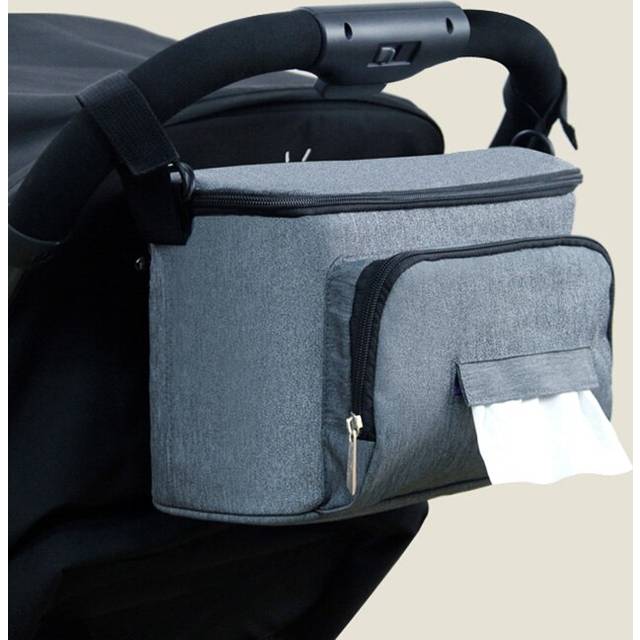 Grandado Barnevogn Organisator Bag Mumie Bleiepose