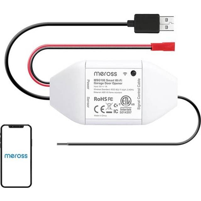 Meross Smart Wi-Fi Garasjeportåpner MSG100HK