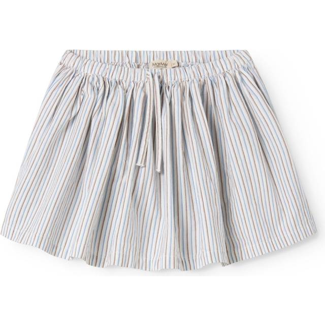 MarMar Copenhagen Sana Skjørt - Blue Iris Stripe/Multi Patterned