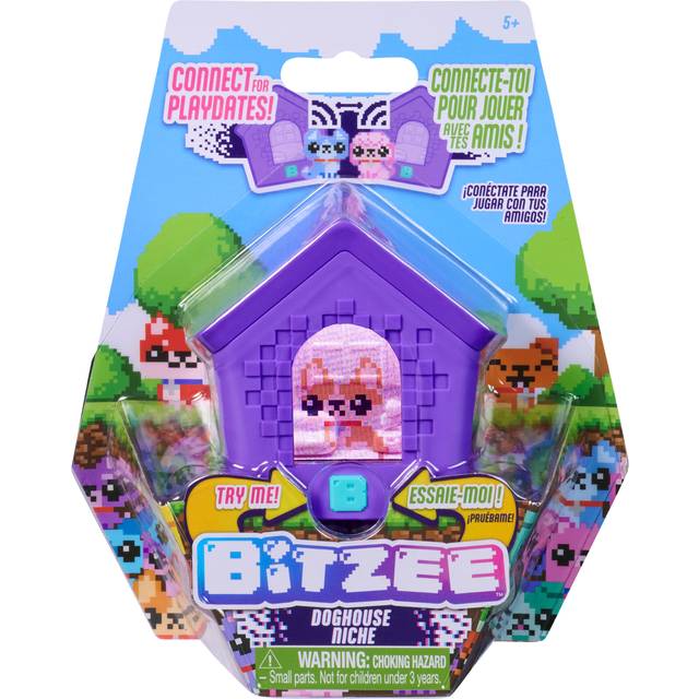 Bitzee Doghouse Interaktiv Digital Kjæledyr