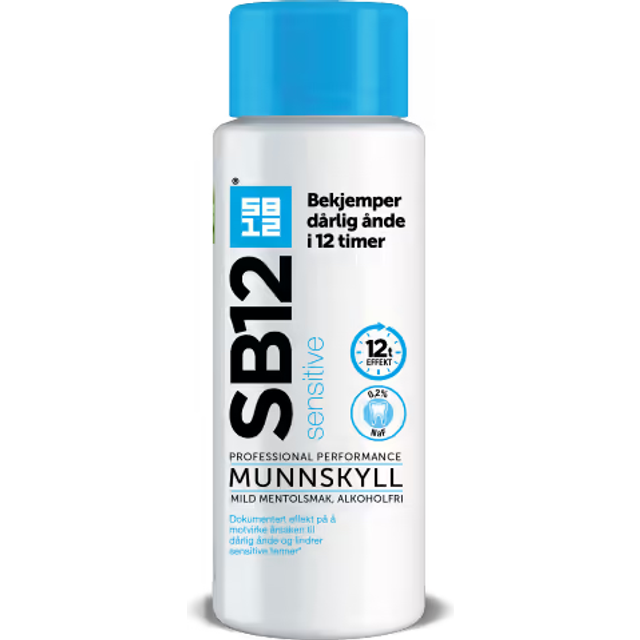 SB12 Sensitive Munnskyll 500ml