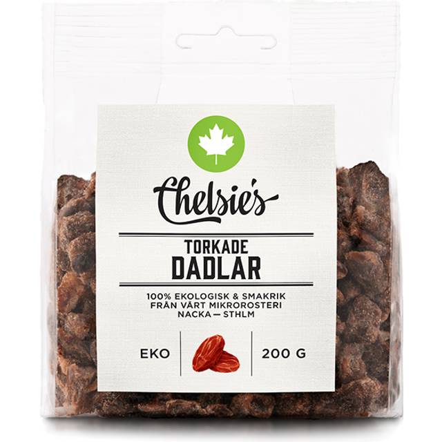 Chelsie's Tørkede Dadler 200 g