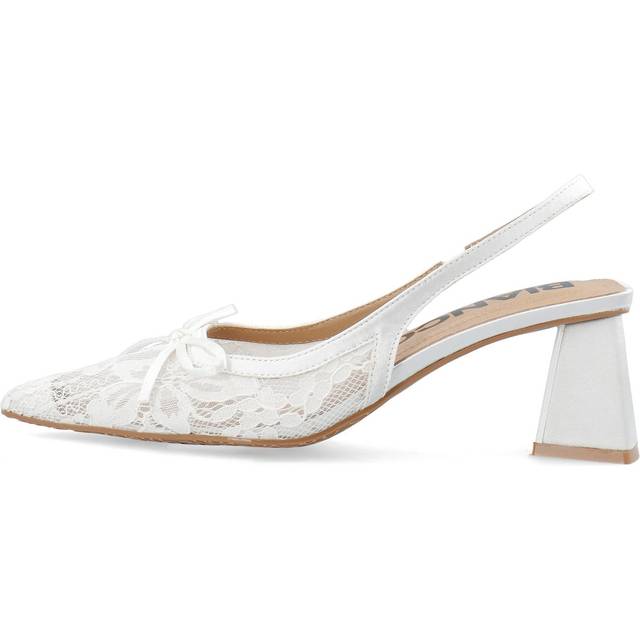 Bianco Biamaralyn Slingbacks