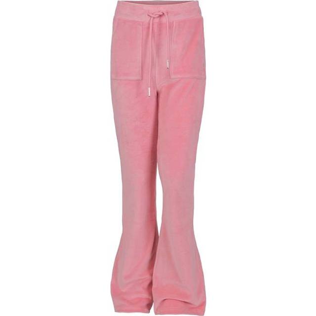 Vilje & VE Hermine Velour Bukse Til Barn Coral Pink