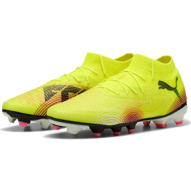 Puma Future 8 Pro FG AG Football Boots - Yellow Alert/Black/Sun Struck