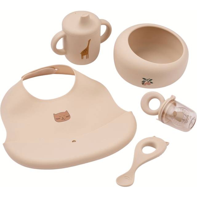 Liewood Mileah Baby Mealtime Spisesett 5 Deler