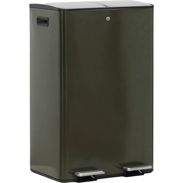 House Doctor Sort Papirkurv Deep Green 46x35.5x71 cm