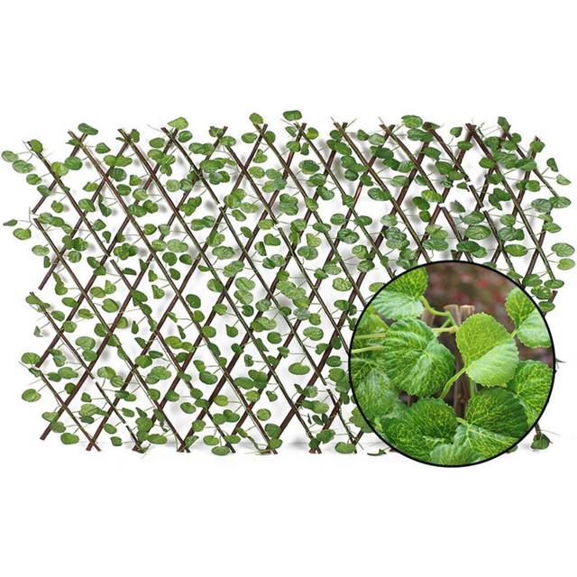 Espalier Uttrekkbart Kunstig Hage Plante Gjerde
