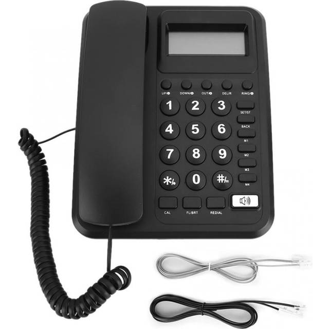 KX-T2023 Fasttelefon Innringer-ID Vise Batterifri