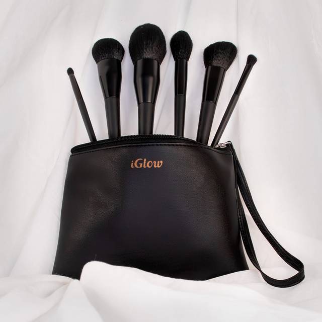 iGlow Makeup Brush Set - Sminkekoster