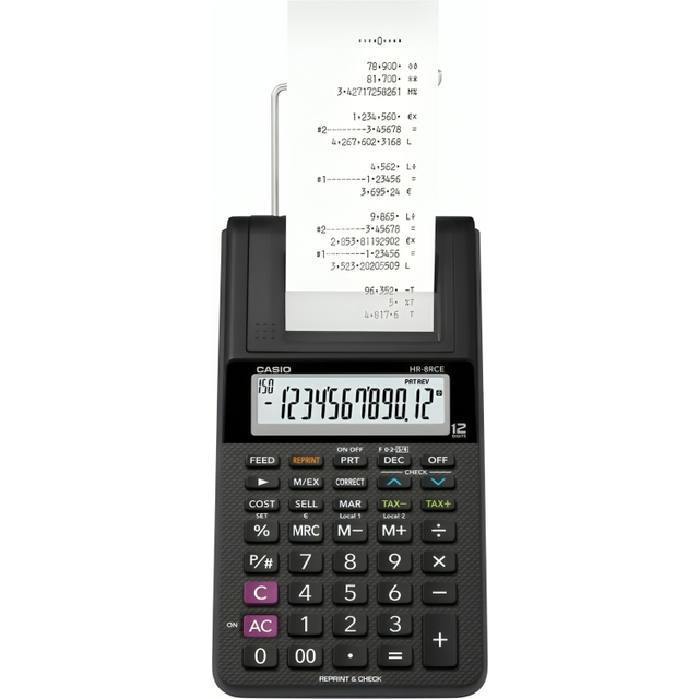 Casio HR-8RCE-BK - bild 2