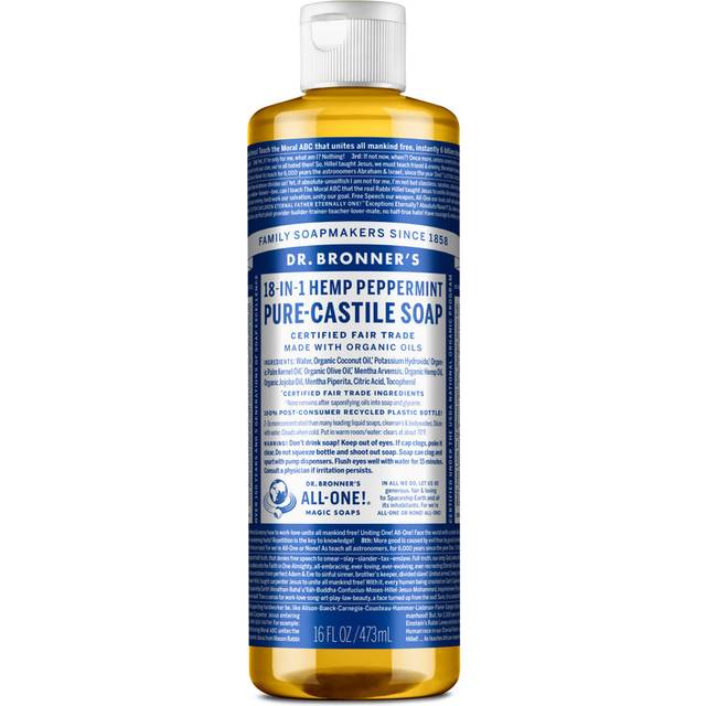 Dr. Bronners Pure-Castile Liquid Soap Peppermint 473ml