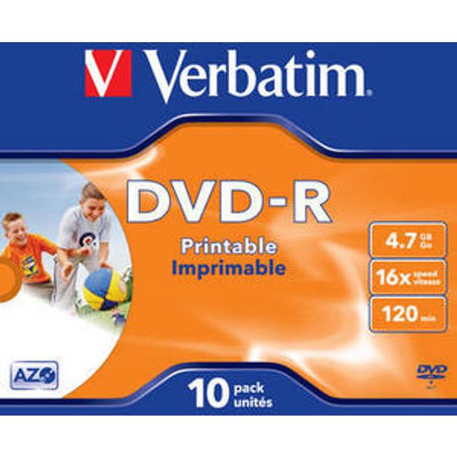Verbatim DVD-R 4.7Gb 16X Jewelcase 10pcs