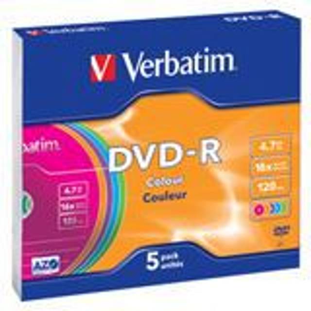 Verbatim Colour 5-pack