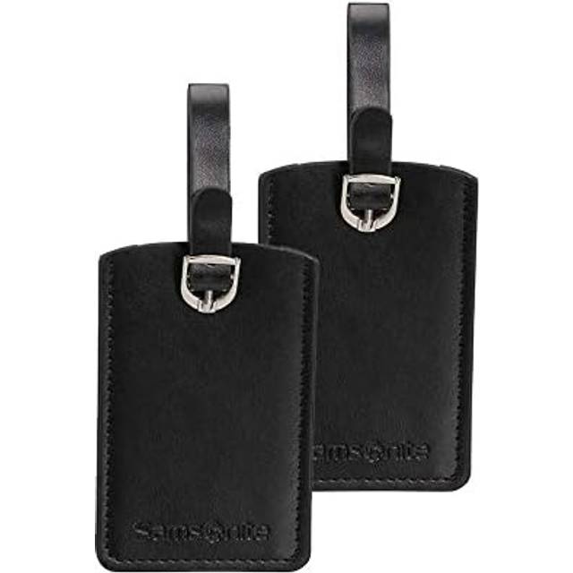 Samsonite Global Luggage Tag Set of 2 - Black