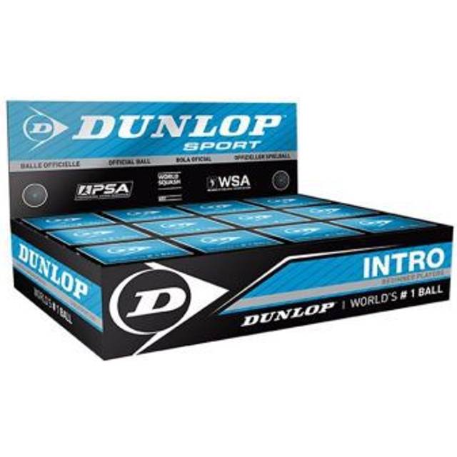 Dunlop 700105 Squash Ball Blue Dot 12 Stk