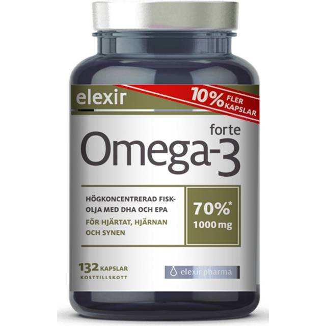 Elexir Pharma Omega-3 Forte 1000mg 132 st