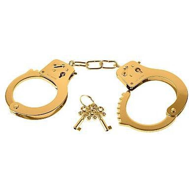 Pipedream Fetish Fantasy Gold Metall Cuffs
