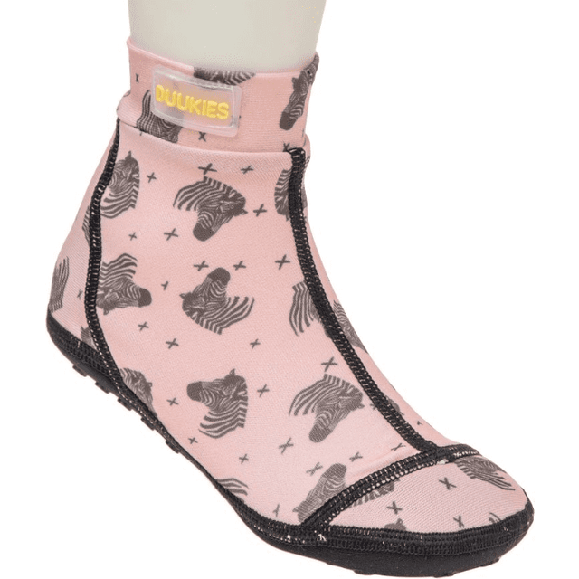 Duukies Badesokker Zebra Raspberry 30-31 Rosa