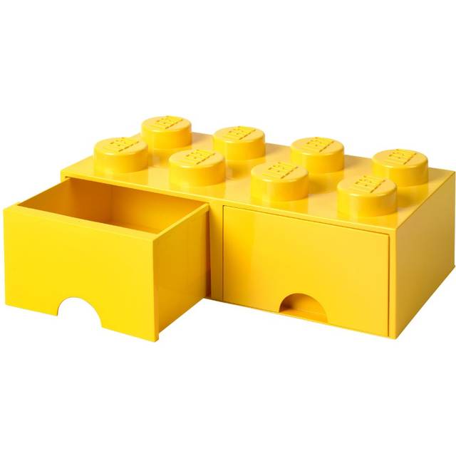 Room Copenhagen Lego Oppbevaringsboks med Skuff 8 Gul