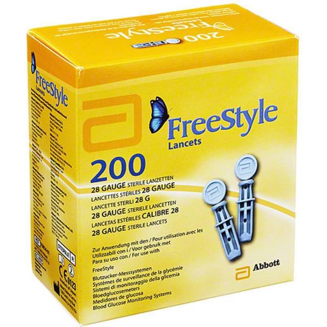 Abbott FreeStyle Lansetter 200 Stk